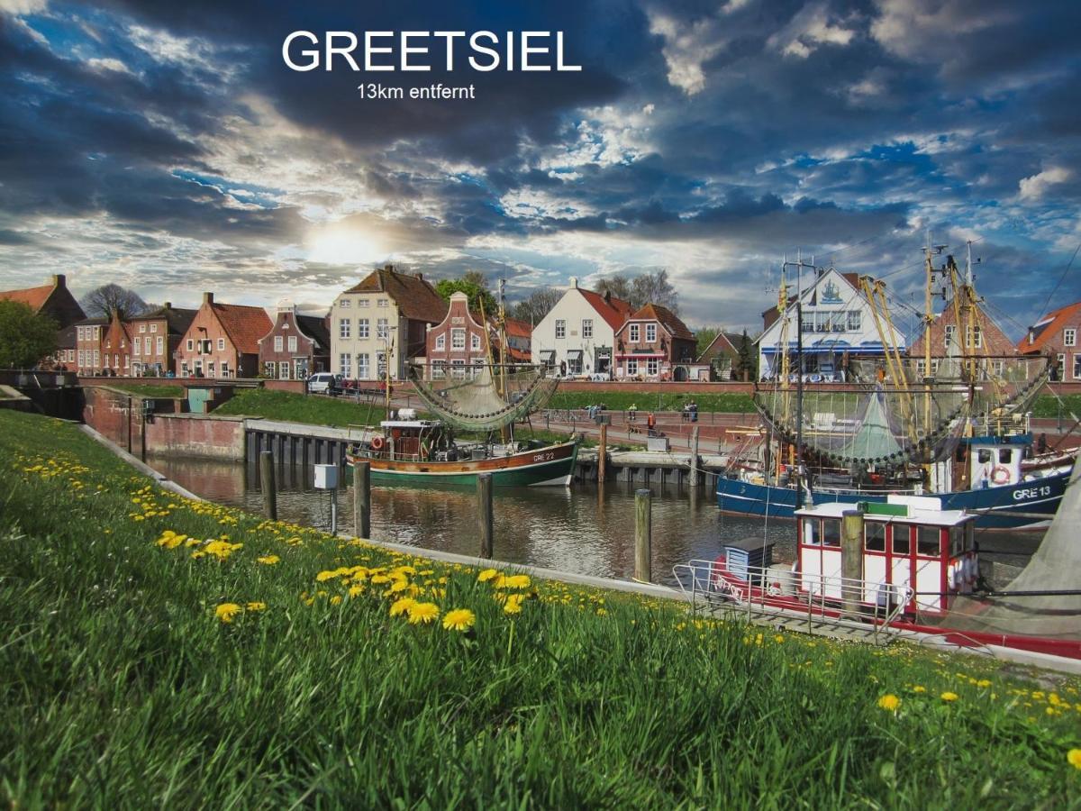 Ostfriesland Apartements -Fewo- Upgant-Schott ภายนอก รูปภาพ